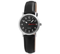 Just Orologio da Polso Bracciale Donna, Analogico al Quarzo, Cinturino in Vera Pelle, Colore: Nero