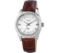 Just Orologio da polso cinturino in pelle analogico marrone 48-s0276sl-Br