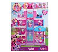 Just Play Disney Jr. Minnie Mouse Pet Hotel Playset, 20 Inch Playset, 23 Pieces