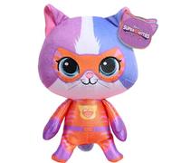 Just Play Disney Junior SuperKitties - Mini peluche Buddy, 20,3 cm, con costume da eroe, gattino, giocattolo per ragazzi e ragazze dai 2 anni in su