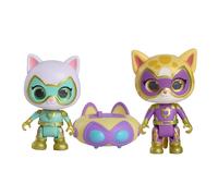 Just Play Disney Junior SuperKitties Su-Purr Charged Bitsy and Sparks Figure Set, Kids Toys for Ages 3 Up by