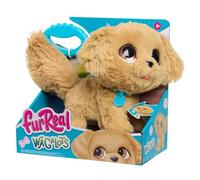 Just Play Peluche interattivo di Golden Retriever furReal Wag-A-Lots da 20,3 cm, animale di peluche che si muove e parla, 4 pezzi, giocattoli morbidi, giocattoli per bambini dai 4 anni