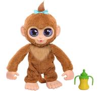 Just Play Peluche interattivo FurReal Peanut the Playful Monkey, scimmia peluche con suoni da 38 cm, giocattoli per bambini dai 4 anni