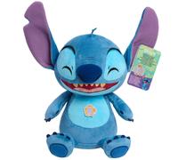 Just Play Peluche musicale Disney Crack Me Up di Stitch, peluche da 28 cm, gioca