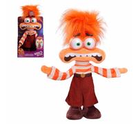 Just Play Peluche Trema con Ansia Inside Out 2 di Disney e Pixar, 33 cm, con eff