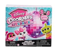 Just Play Personaggi da collezione Disney Doorables Let’s Party Mini Peek, personaggi da 3,8 cm, confezione a sorpresa, giocattoli per bambini dai 5 anni