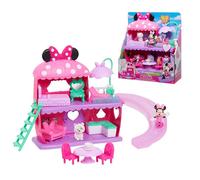 Just Play Set di gioco Casa con il Fiocco di Minni Disney Junior, include personaggio e accessori di Minni, giocattoli per bambini dai 3 anni