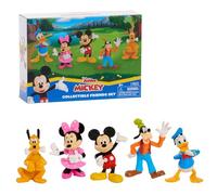 Mickey mouse collectible figure set, 5 pack