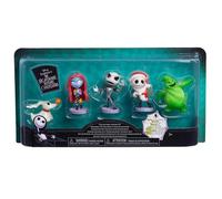 Just Play Set di personaggi da collezione di The Nightmare Before Christmas di Disney e Tim Burton, 4 pezzi, giocattoli per bambini dai 3 anni