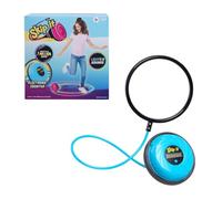 Just Play Skip It Gioco retrò da Esterno, Palla Luminosa con Contatore Digitale, Rosa, Anello alla Caviglia con Morbida Imbottitura in Schiuma, Lungo 79 cm, dai 5 Anni in su