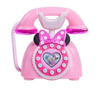 Just Play Telefono Rotante Minni Parla con Me Disney Junior - Effetti luminosi e sonori - 3+