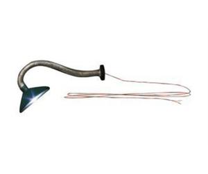 Just Plug Woodland Scenics O scale Wall Mount Lights Gooseneck