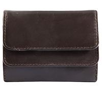Just Portafoglio in vera pelle, marrone, RFID, formato orizzontale, 10 x 8 cm, unisex, marrone, Portafoglio RFID