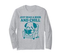 Just Read A Book And Chill Maglia a Manica
