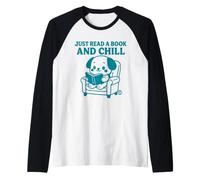 Just Read A Book And Chill Maglia con Maniche Raglan