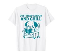 Just Read A Book And Chill Maglietta