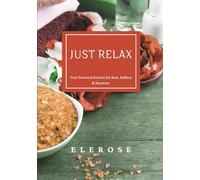 Just Relax Burnt Orange: A Soft Space to Unwind, Reflect, and Recenter 7x10 | Matte Cover | Guided Interior