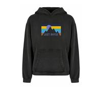 Just Rhyse Felpa con cappuccio Mountainside JLHD253M XS Nero