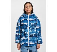 Just Rhyse Felpa da donna con cappuccio e zip Clouds JLZH108 M Blu