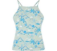 Just Rhyse Top 'Waikiki' blu / verde / bianco Donna - Abbigliamento - Taglie comode - Maglie e top - Top Just Rhyse M