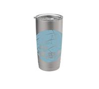 Just Set Me I'll Do the Rest Beachvolley Bicchiere termico in acciaio inox doppia parete
