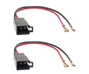 JUST SOUND best choice for caraudio Adattatore altoparlante su DIN compatibile con Opel Renault, Seat, VW Volvo, set da 2