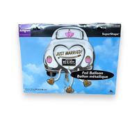 Just Sposato Matrimonio Auto 78.7cm Mr & Mrs Palloncino Da Amscan International