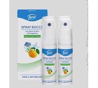 Just Spray Bocca Multiattivo con Semi di Lino e Pompelmo, Set da 2 Flaconi, Made in Switzerland