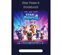 Just: Star Paws 4 Pets at Home Lined Notebook (A5) (50 sheets)