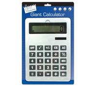 Just Stationery - Calcolatrice a Energia Solare, Gigante, 210 x 295 mm, A4