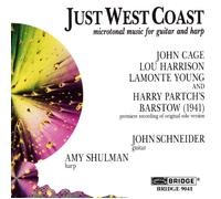 Harrison, Lou Microtonal Music for Guitar and Harp (Schneider, Shulman) (CD)