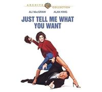 Just Tell Me What You Want (DVD) Tony Roberts Alan King Ali Macgraw Dina Merrill