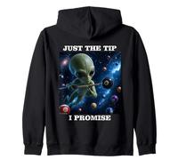Just The Tip I Promise Funny Billiards Pool Felpa con Cappuccio