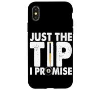 Just The Tip I Promise - Tavolo da biliardo da biliardo Custodia per iPhone X/XS