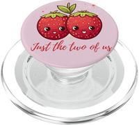 Just The Two Of Us Carino Rosa Kawaii Fragola Per Le Donne PopSockets PopGrip per MagSafe