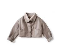 Just Things we Like, ,Jackets ,Donna ,Beige ,M CHO Reversible Shearling Jacket