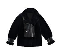 Just Things we Like - Kiyo Shearling Jacket - -Jackets -Donna -Nero -M