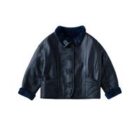 Just Things we Like - RYU Reversible Shearling Jacket - -Jackets -Donna -Nero -L