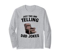 Just This And Telling Dad Jokes Poltrona Funny Men Maglia a Manica