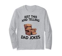 Just This And Telling Dad Jokes Poltrona Funny Men Maglia a Manica