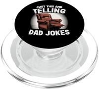 Just This And Telling Dad Jokes Poltrona Funny Men PopSockets PopGrip per MagSafe