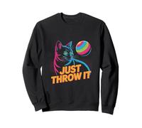 Just Throw It Cat Meme Funny Kitty Memes Funny Kitty Cats Felpa