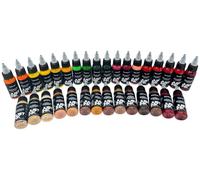 Just TiNK - Set di 12 colori tedeschi, 12 x 30 ml, XXL, colori colorati, verde, rosso, giallo, colore tedesco
