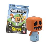 Just Toys LLC Minecraft SquishMe Series 3, Blind (Mystery) Pack, 1 figura di 6, JTMIN-35114