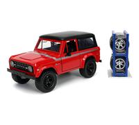 Just Trucks 1973 Ford Bronco-Hard Top scala 1:24 Action Figure da collezione
