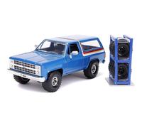 Just Trucks 1980 Chevy K5 Blazer Figura dettagliata in scala 1:24 altamente coll