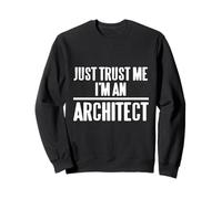 Just Trust Me I'm An Architect Retro Divertente Regalo Felpa