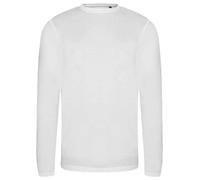 Just Ts Maglietta A Maniche Lunghe Unisex Tri-Blend Con Collo A Giro