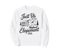 Just Us No Fuss Elopement 2026 Micro Wedding Bride Felpa