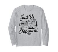 Just Us No Fuss Elopement 2026 Micro Wedding Bride Maglia a Manica